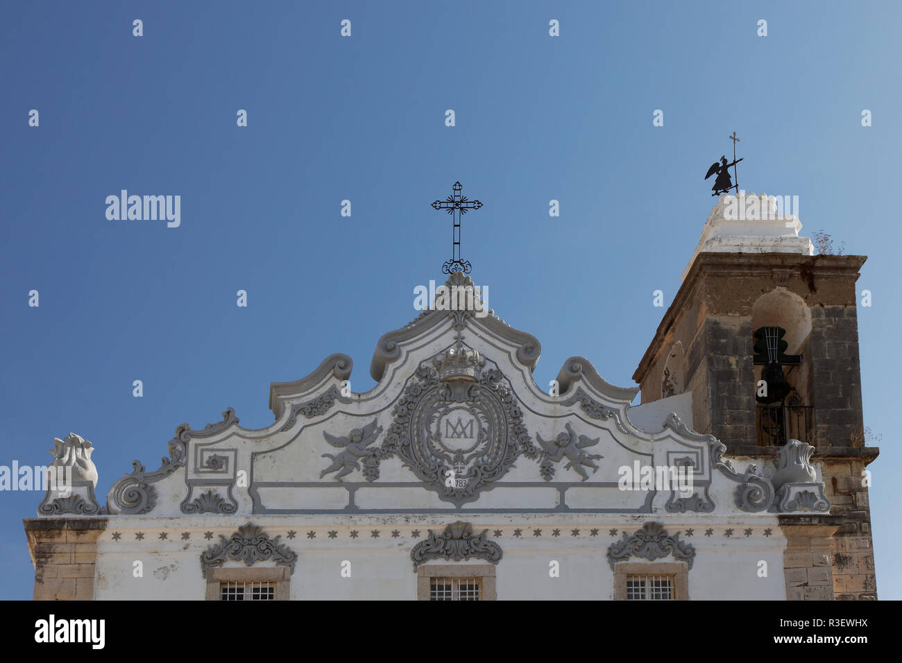 Igreja Matriz de Nossa Senhora do rosÃ¡Rio, olhÃ £ o Stockfoto