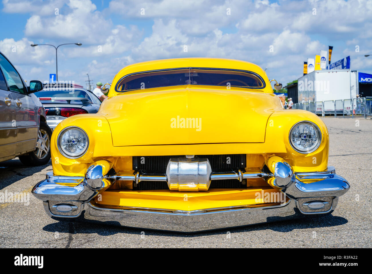 Detroit, Michigan, 19. August 2016: Custom built Auto an Woodward Cruise - größte eintägige automotive Event in den USA Traum Stockfoto