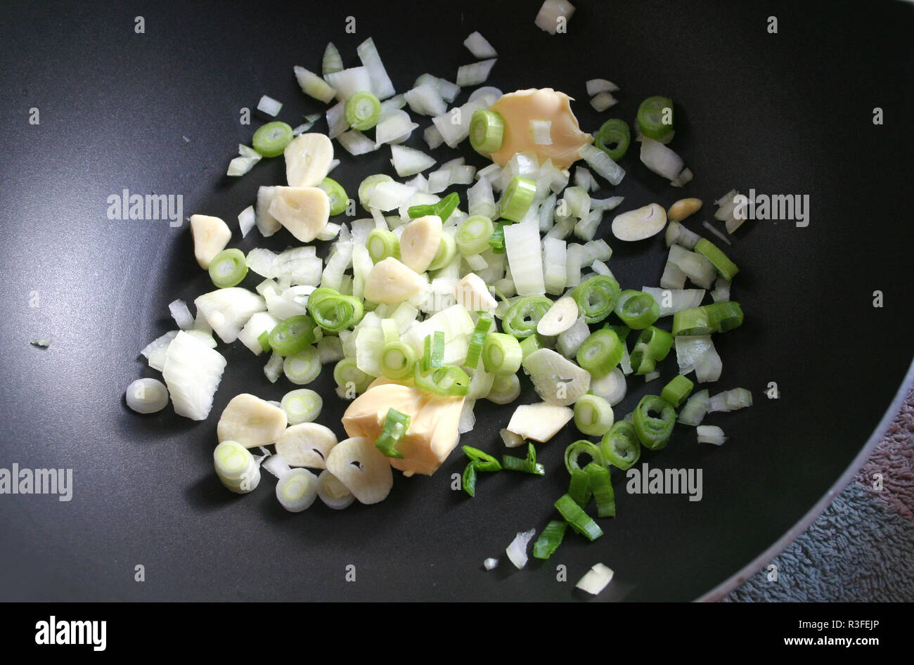 Kochen Stockfoto