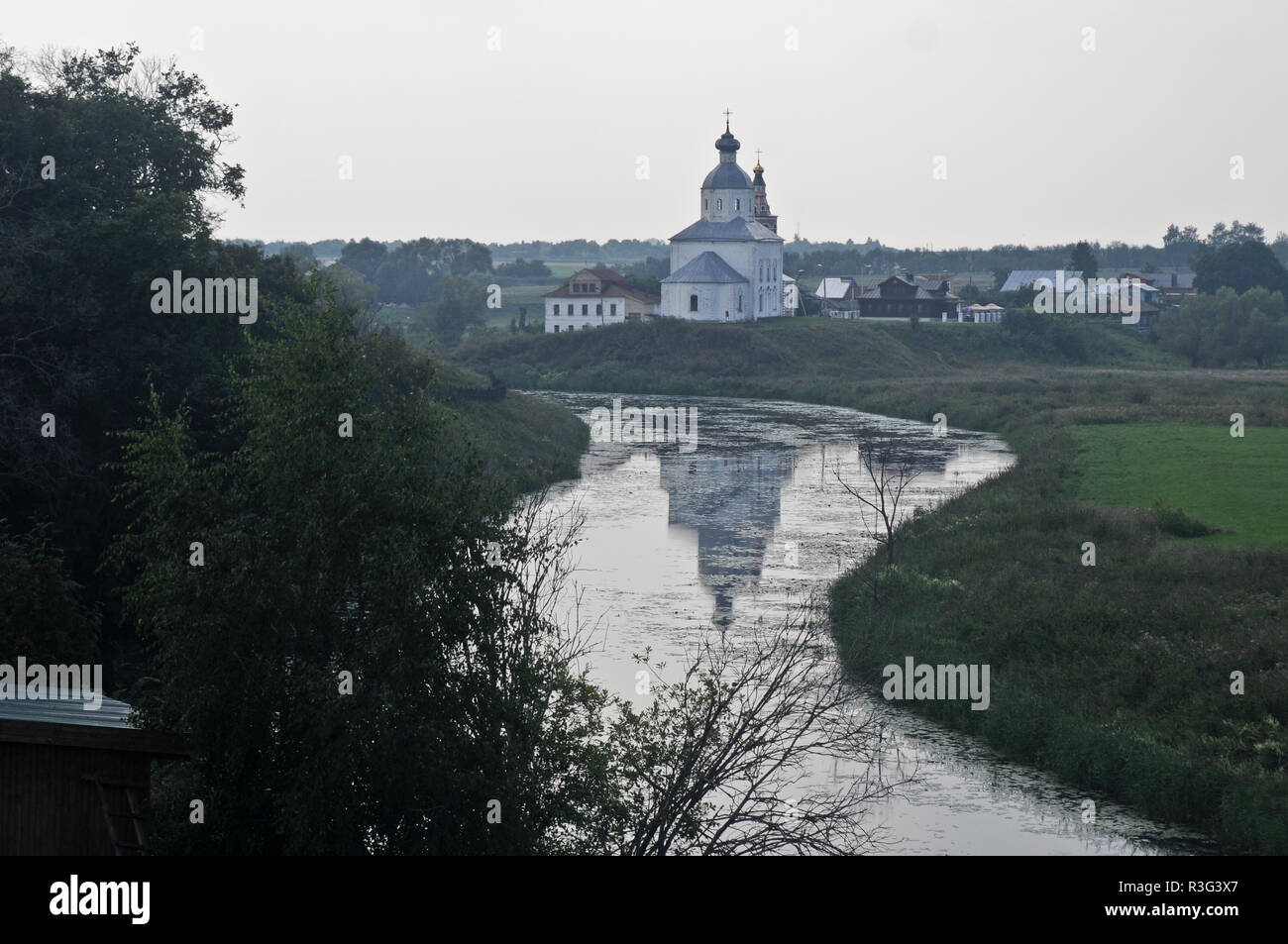 Kamenka Fluss, Wladimir, Russland Stockfoto