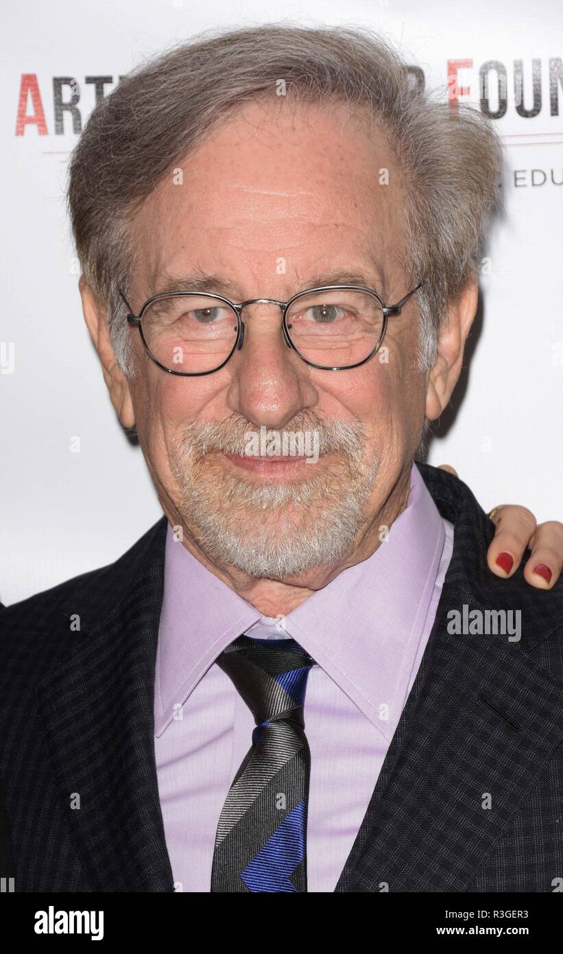 2018 Arthur Miller Stiftung NYC Mit: Stephen Spielberg Wo: New York, New York, United States Wenn: 22 Okt 2018 Credit: Patricia Schlein/WENN.com Stockfoto