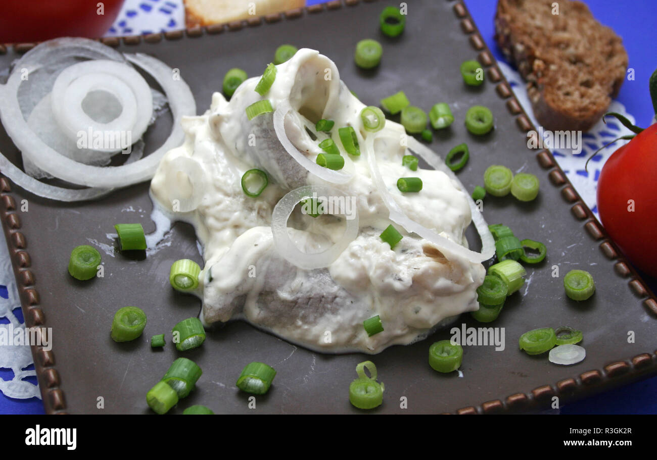 Sahne-Hering Stockfoto