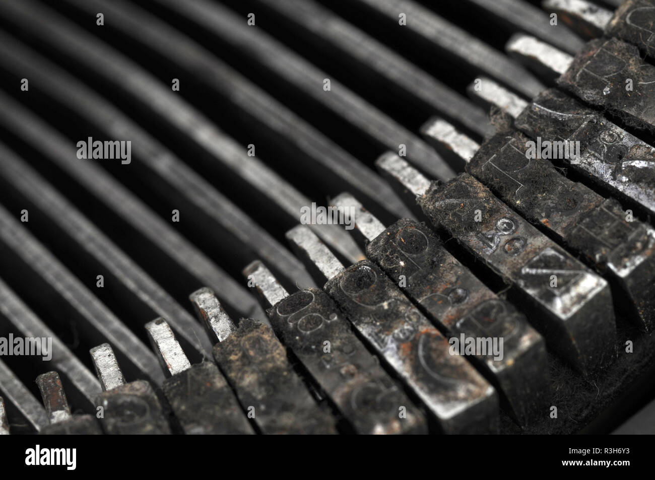 typebar Stockfoto