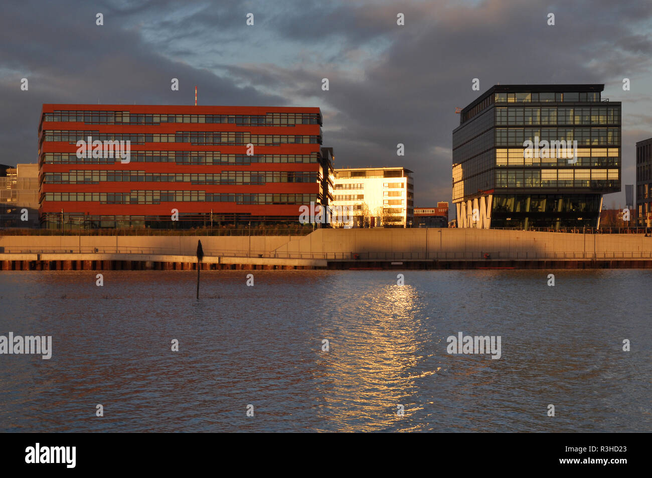 Ã¼Berseestadt-bremen Stockfoto