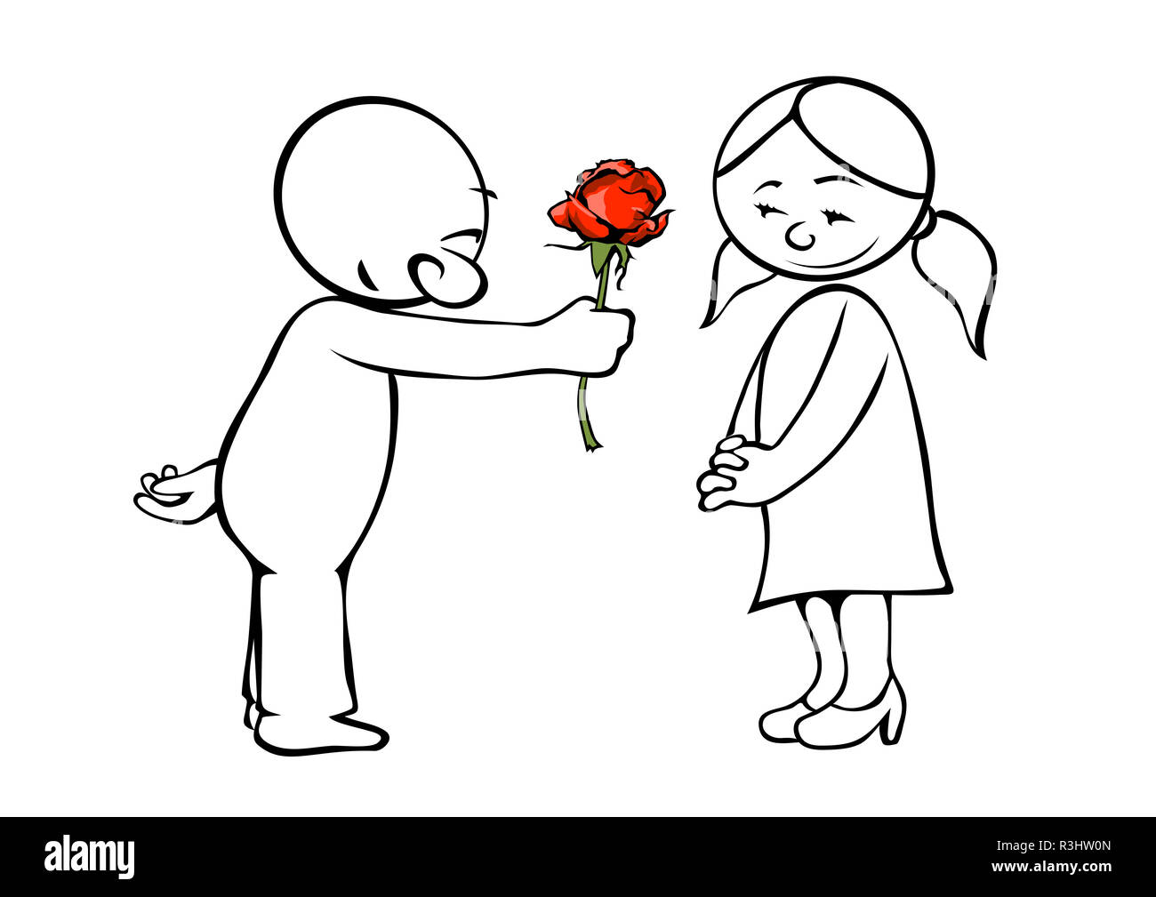 Heribert-Valentin Stockfoto