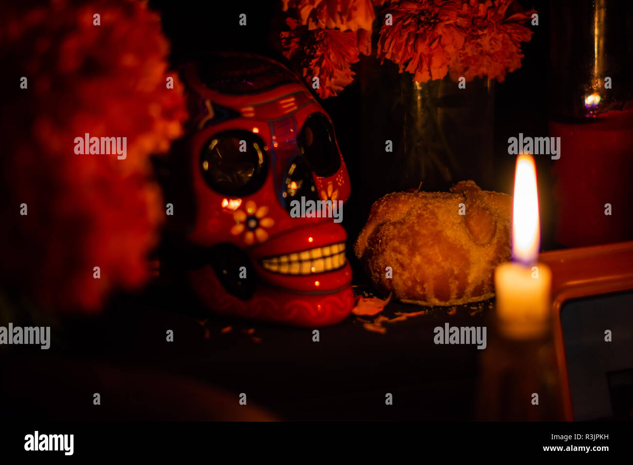 Tag der Toten (Dia de los Muertos) Mexiko 2018 Stockfoto