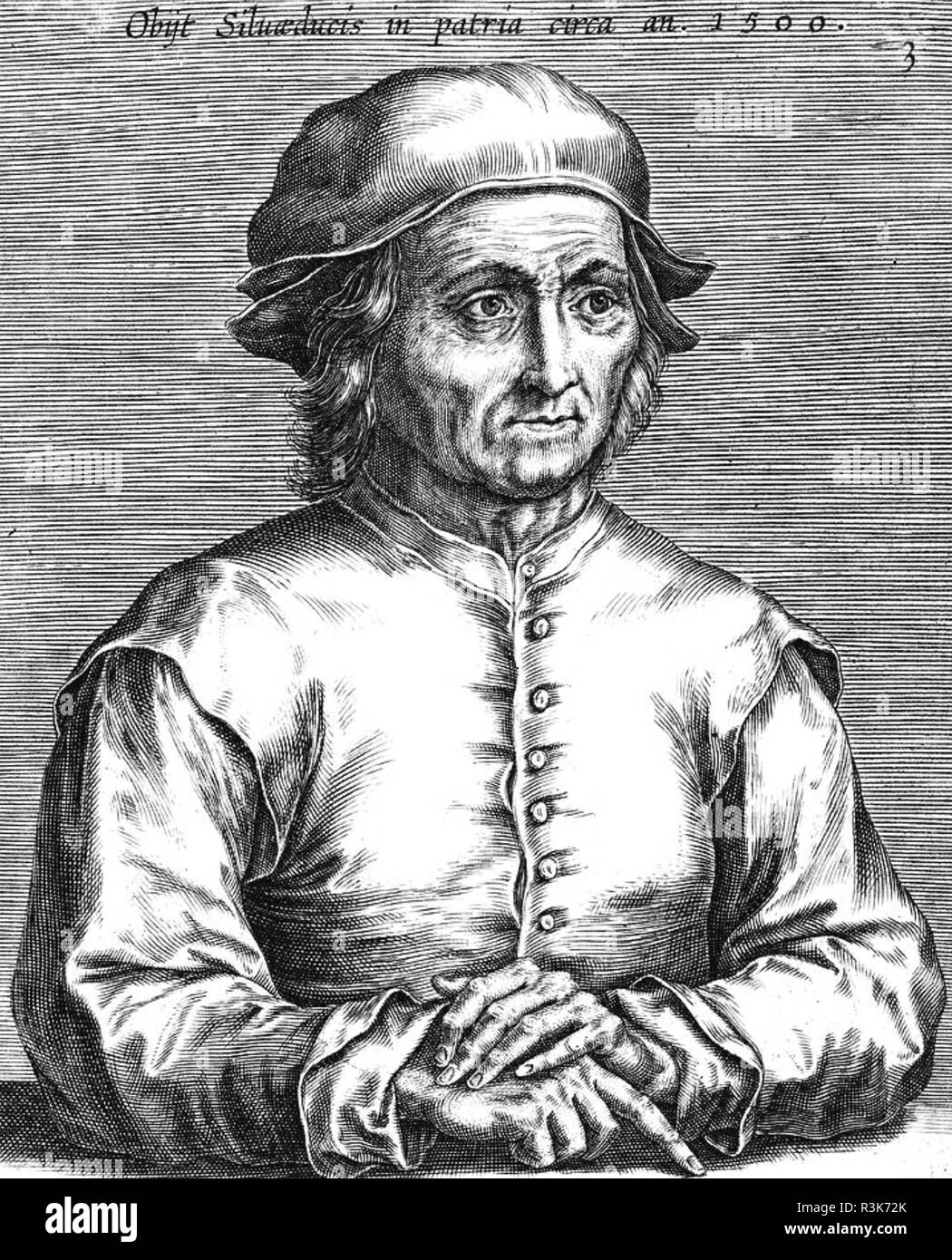 HIERONYMUS BOSCHN (1450-1516) niederländischer Maler und Kupferstecher Stockfoto