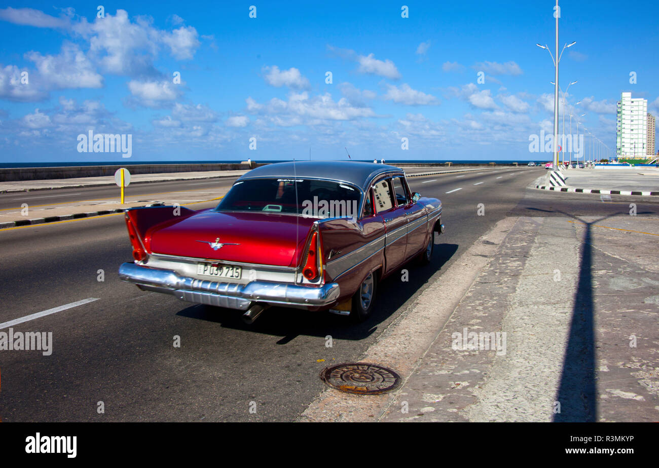 Havanna, Kuba. Klassisches Automobil Stockfoto