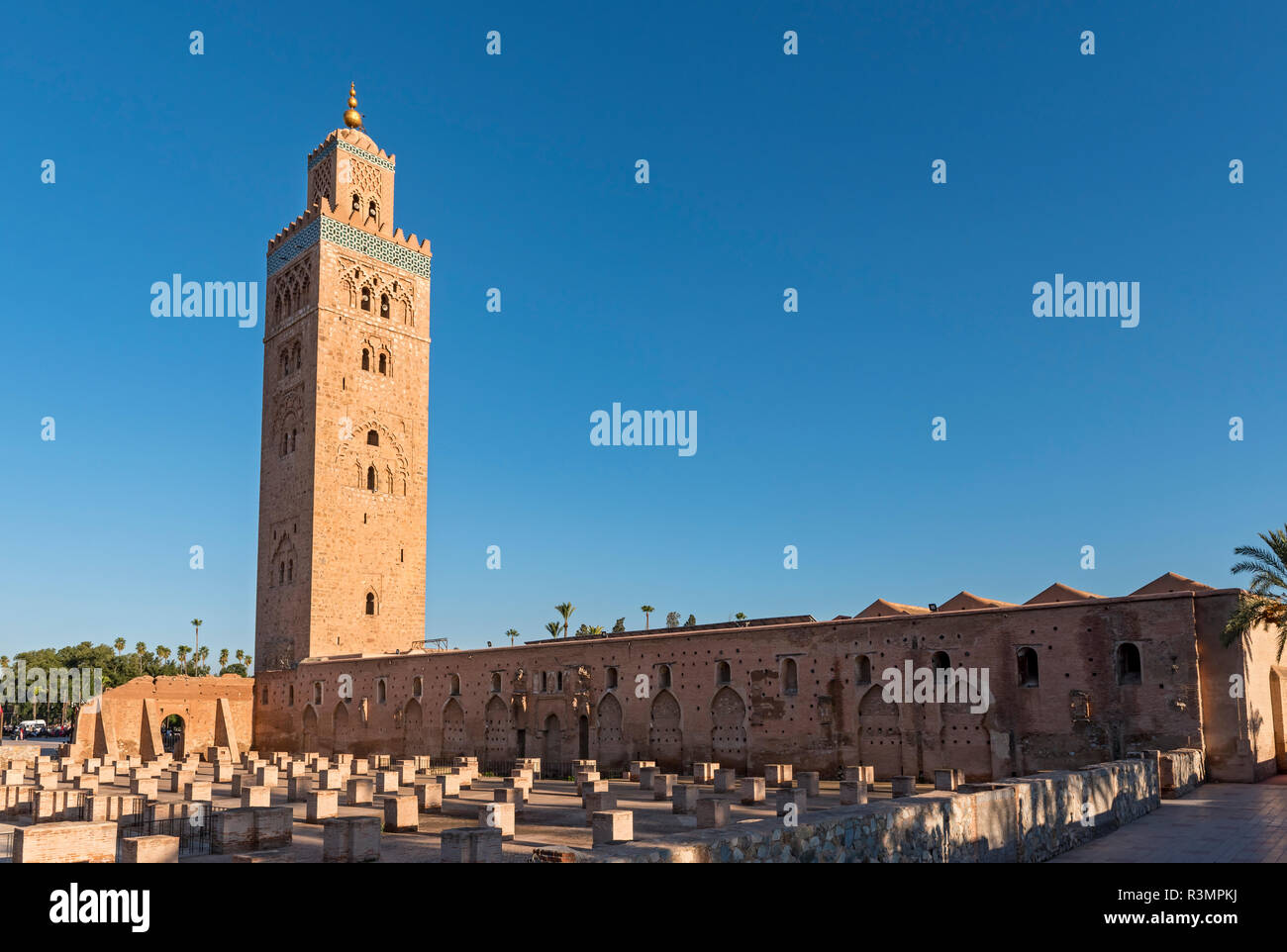 Moschee Koutoubia, Marrakesch (Marrakesch), Marokko Stockfoto