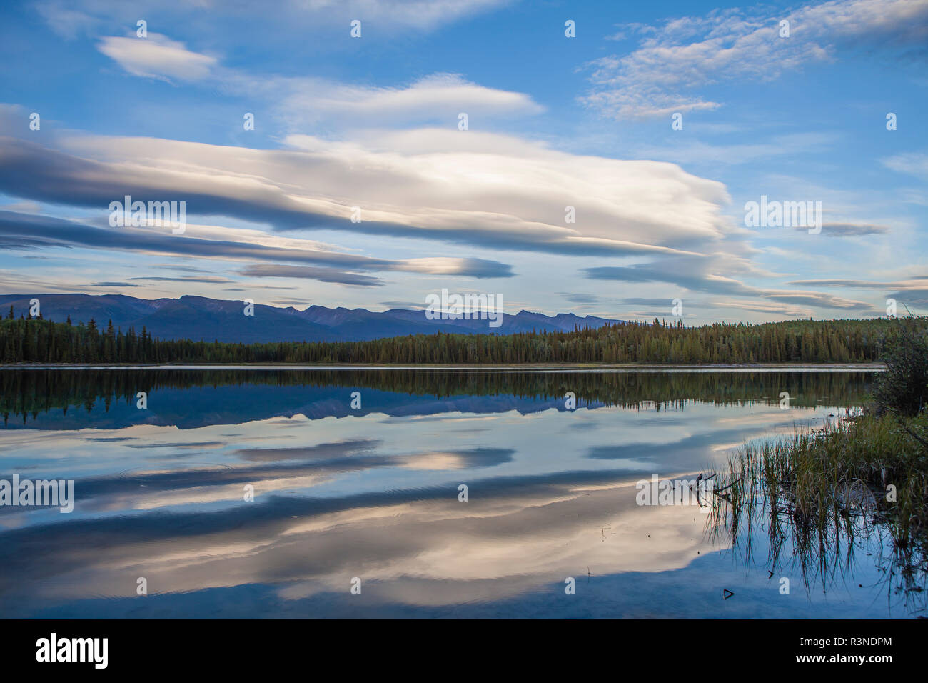 Kanada, British Columbia, Boya Lake Provincial Park. Stockfoto