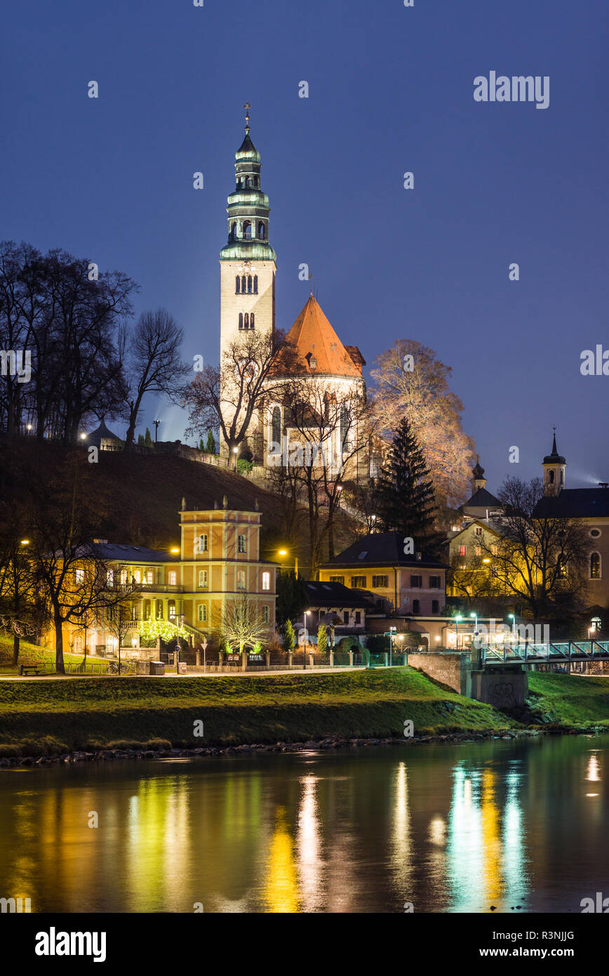 Österreich, Salzburg, Mullner Kirche Kirche Stockfoto