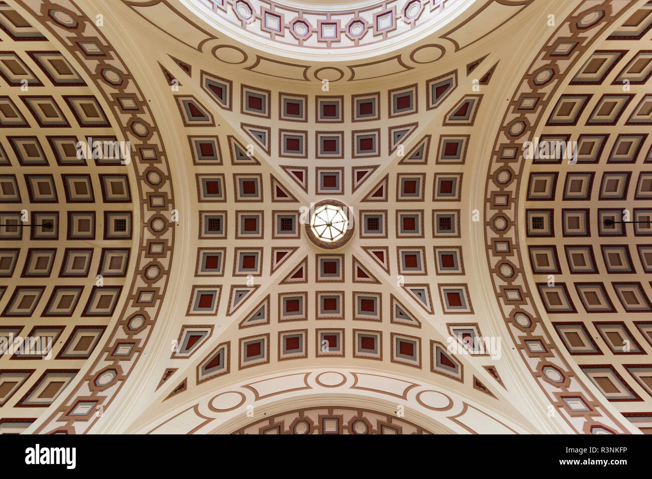 Neuseeland, Nordinsel, Wellington. Wellington Bahnhof, Anbauteile innen Stockfoto