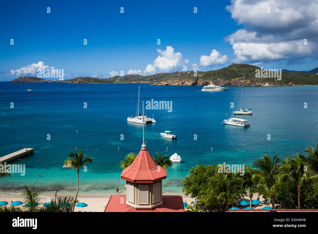 Us Virgin Islands, St. Thomas. Frenchman's Cove Stockfoto