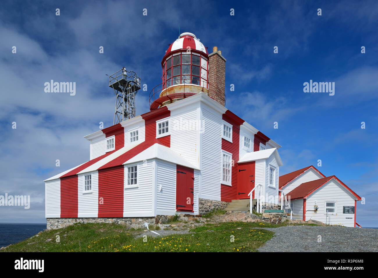 Kanada, Neufundland. Cape Bonavista Lighthouse. Stockfoto