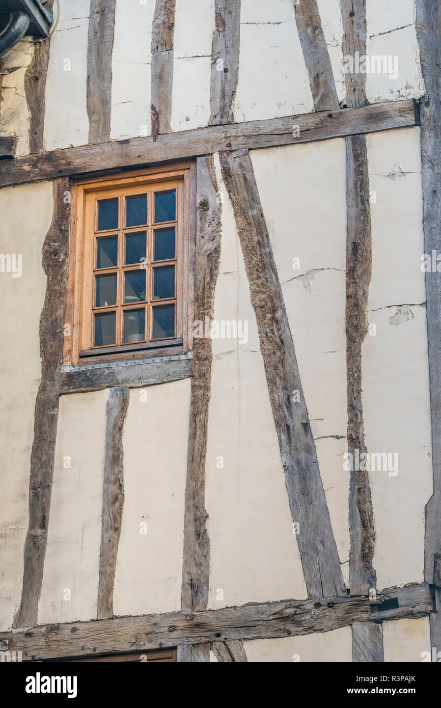 Architektonische Details, Rouen, Normandie, Frankreich Stockfoto