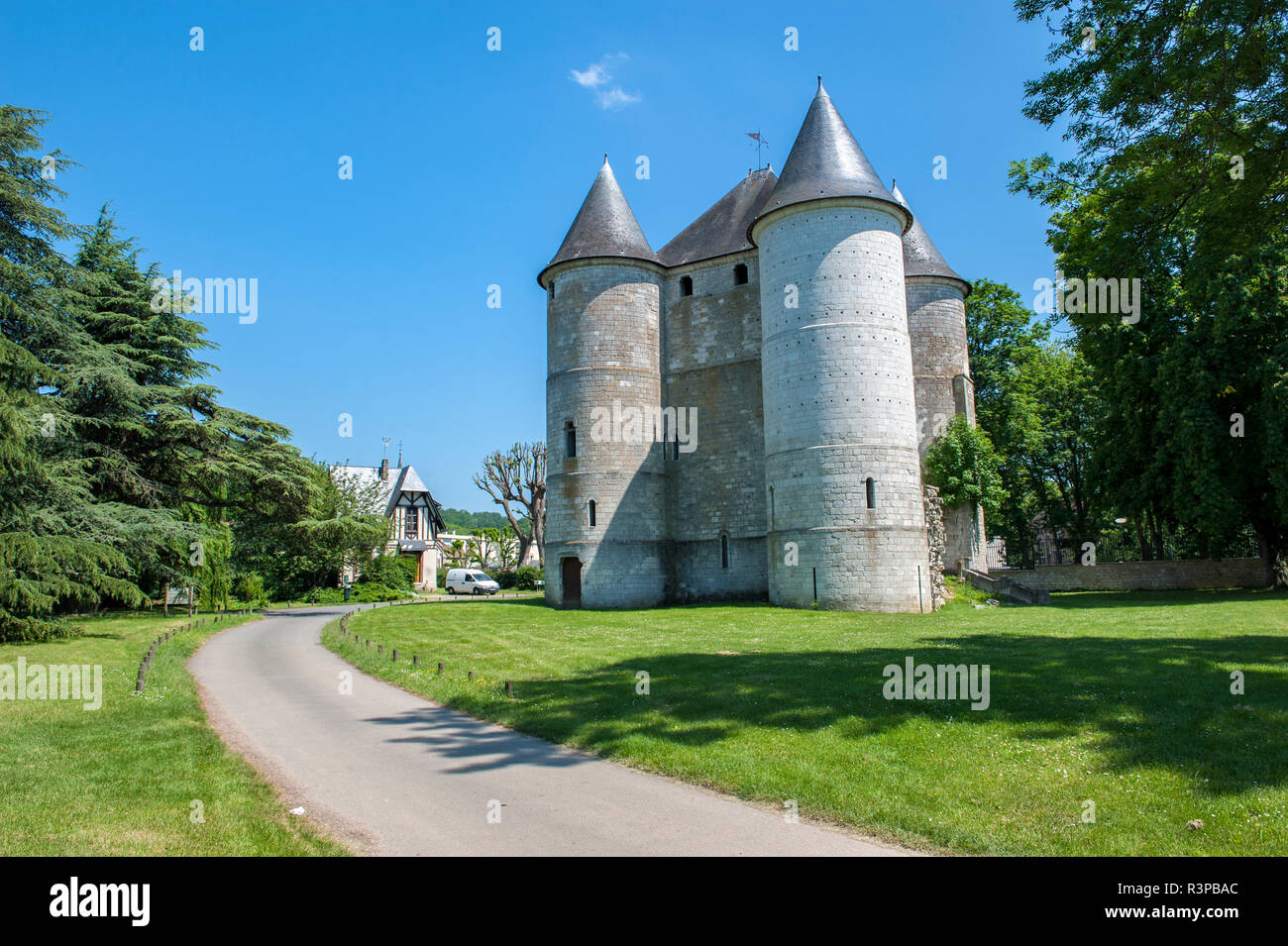 Chateau des Tourelles, Frankreich, Stockfoto