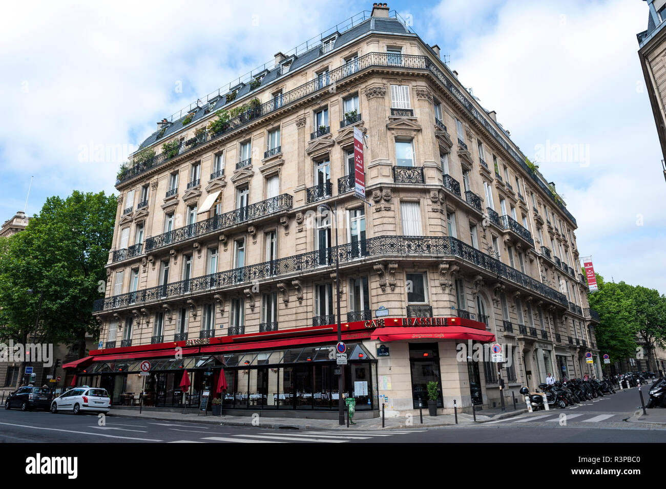 Brasserie in St. Germain, Paris, Frankreich Stockfoto