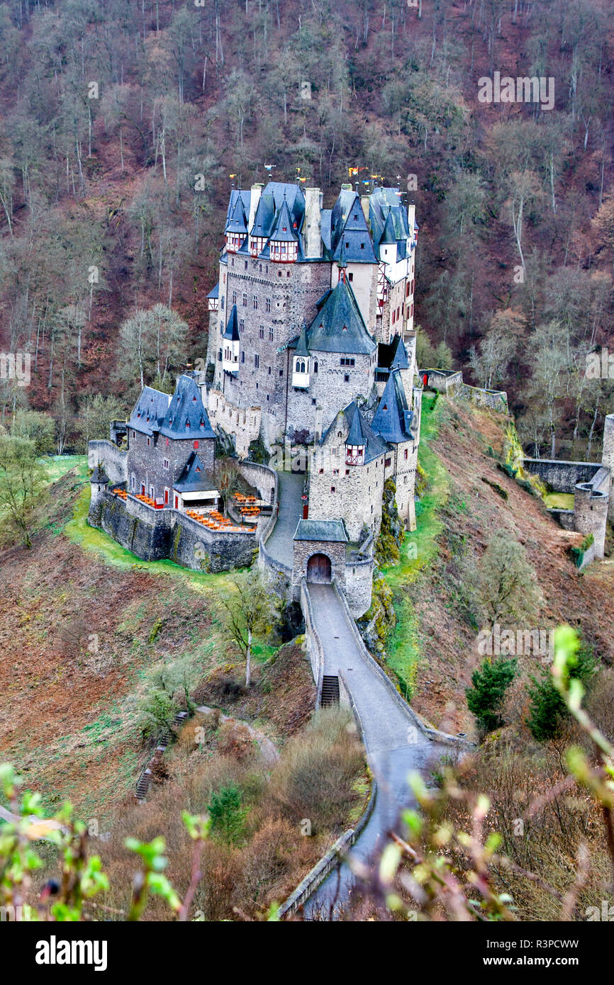 Deutschland, Deutschland, Rheinland-Pfalz, Cochem, Burg Eltz Stockfoto