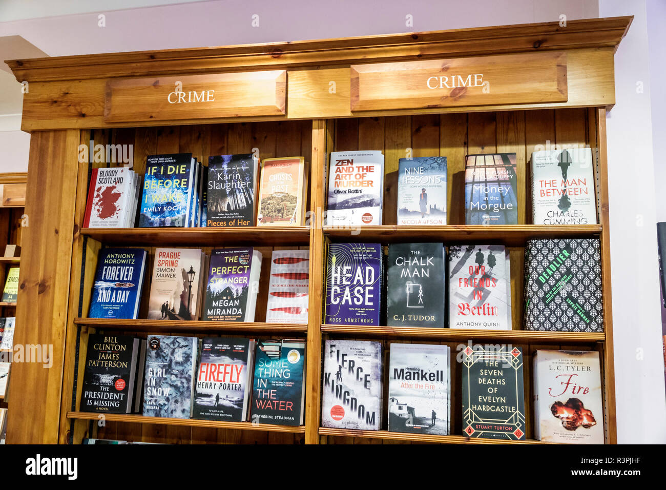 City of London England, UK Daunt Books, Buchhandlung, Geschäft, innen, innen, innen, Shopping Shopper Shopper shoppen Shops Markt Märkte Marktplatz b Stockfoto