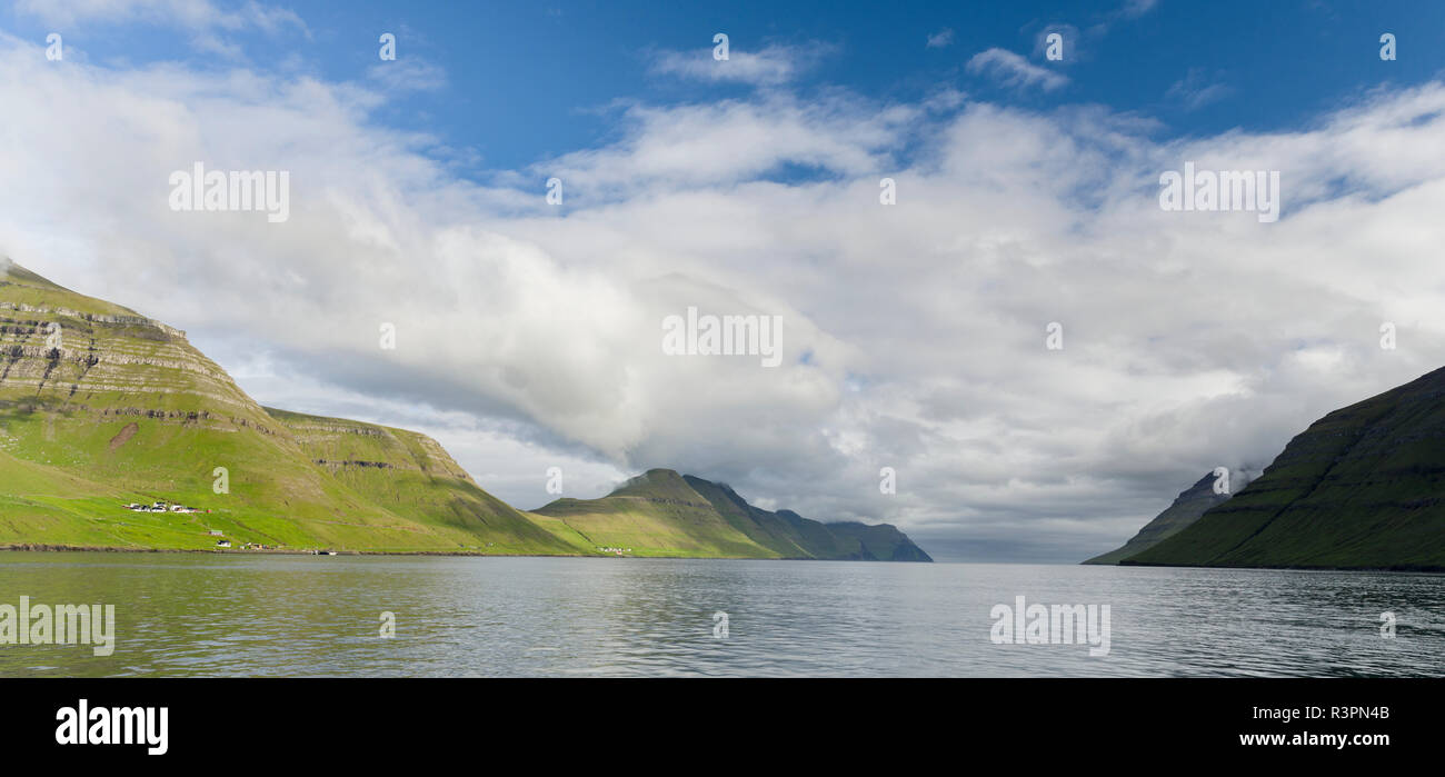 Insel Kunoy. Färöer, Dänemark Stockfoto