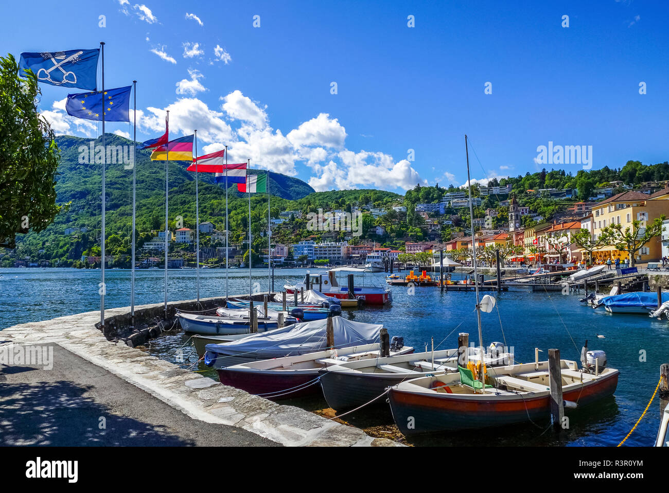 Schweiz, Tessin, Ascona Stockfoto