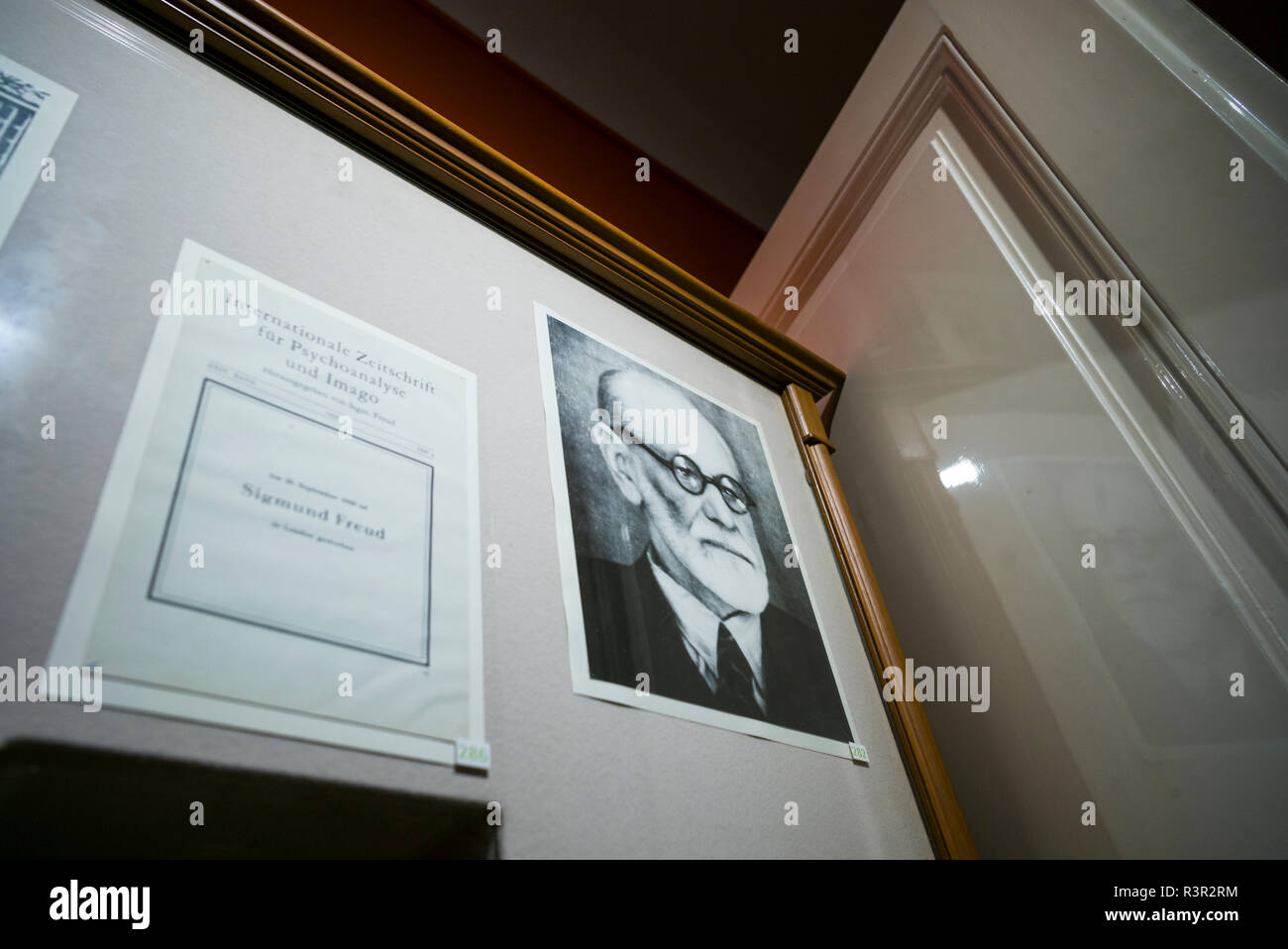 Österreich, Wien, Sigmund Freud Museum Innenraum (Redaktionelle nur verwenden) Stockfoto