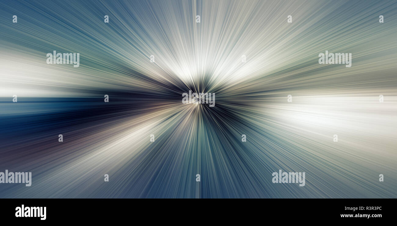Time Warp, Lichtgeschwindigkeit, Time travel concept Hintergrund Stockfoto