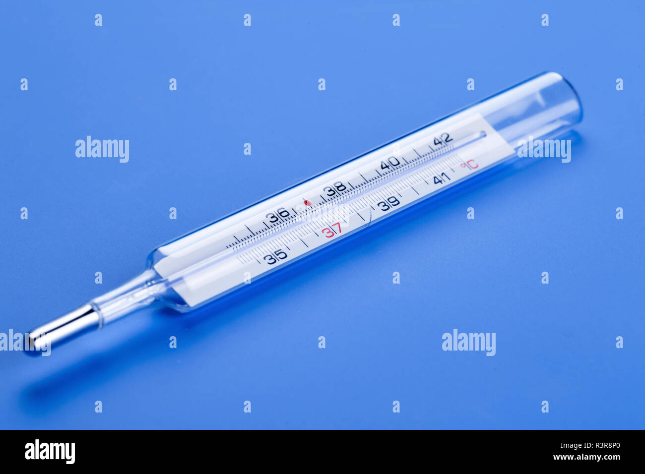 Medizinische Thermometer. Stockfoto