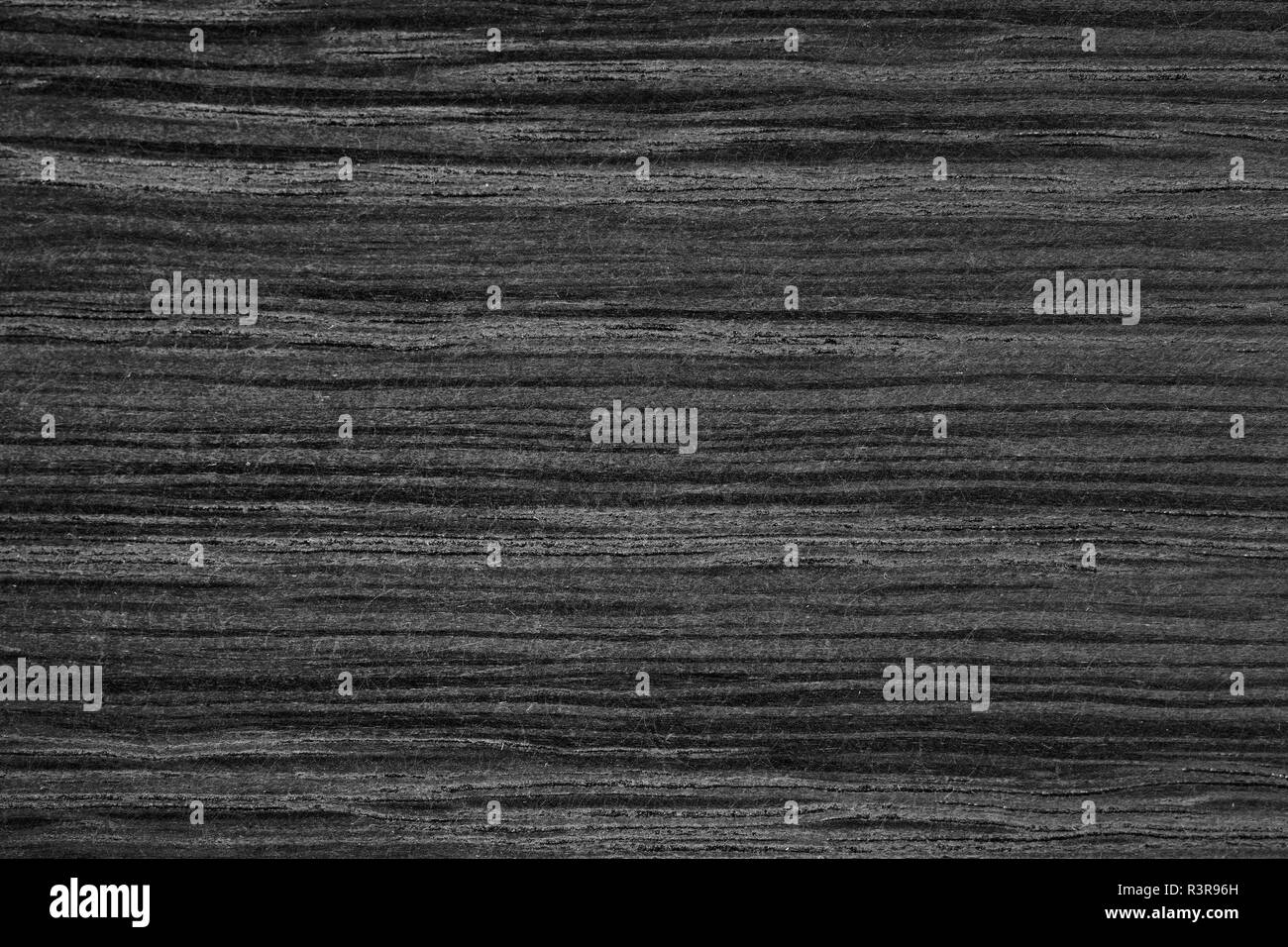 Schwarze hölzerne Wand Hintergrund, Textur aus dunklem Holz mit alten natürlichen Muster für Design Art arbeiten. Stockfoto