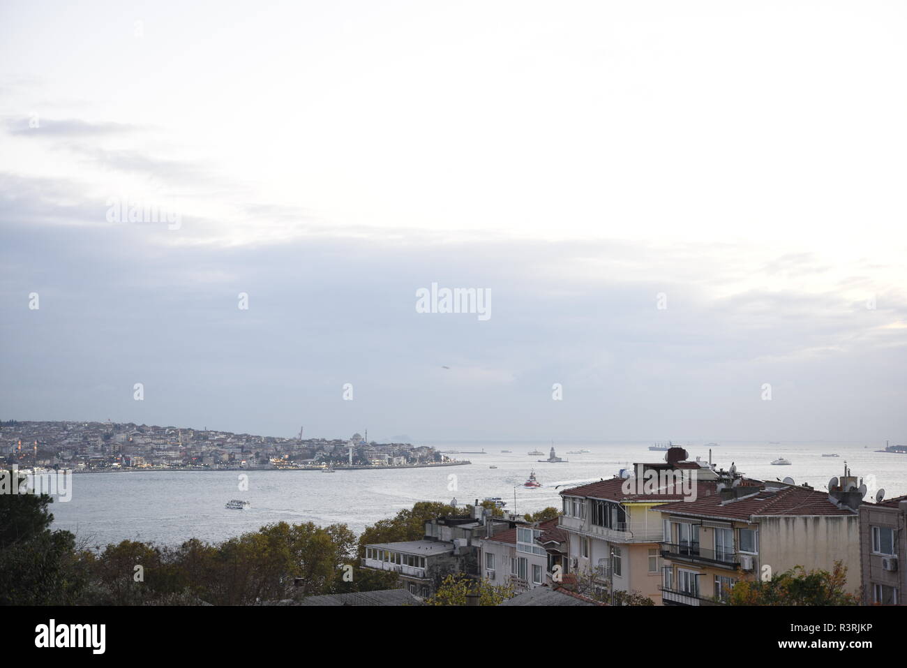 Istanbul Bosporus Stadtblick Stockfoto