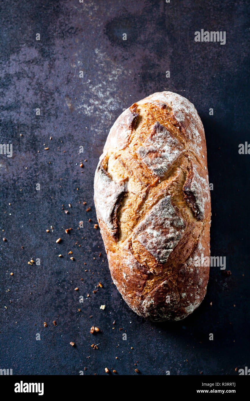 Frischen Sauerteig Brot Stockfoto