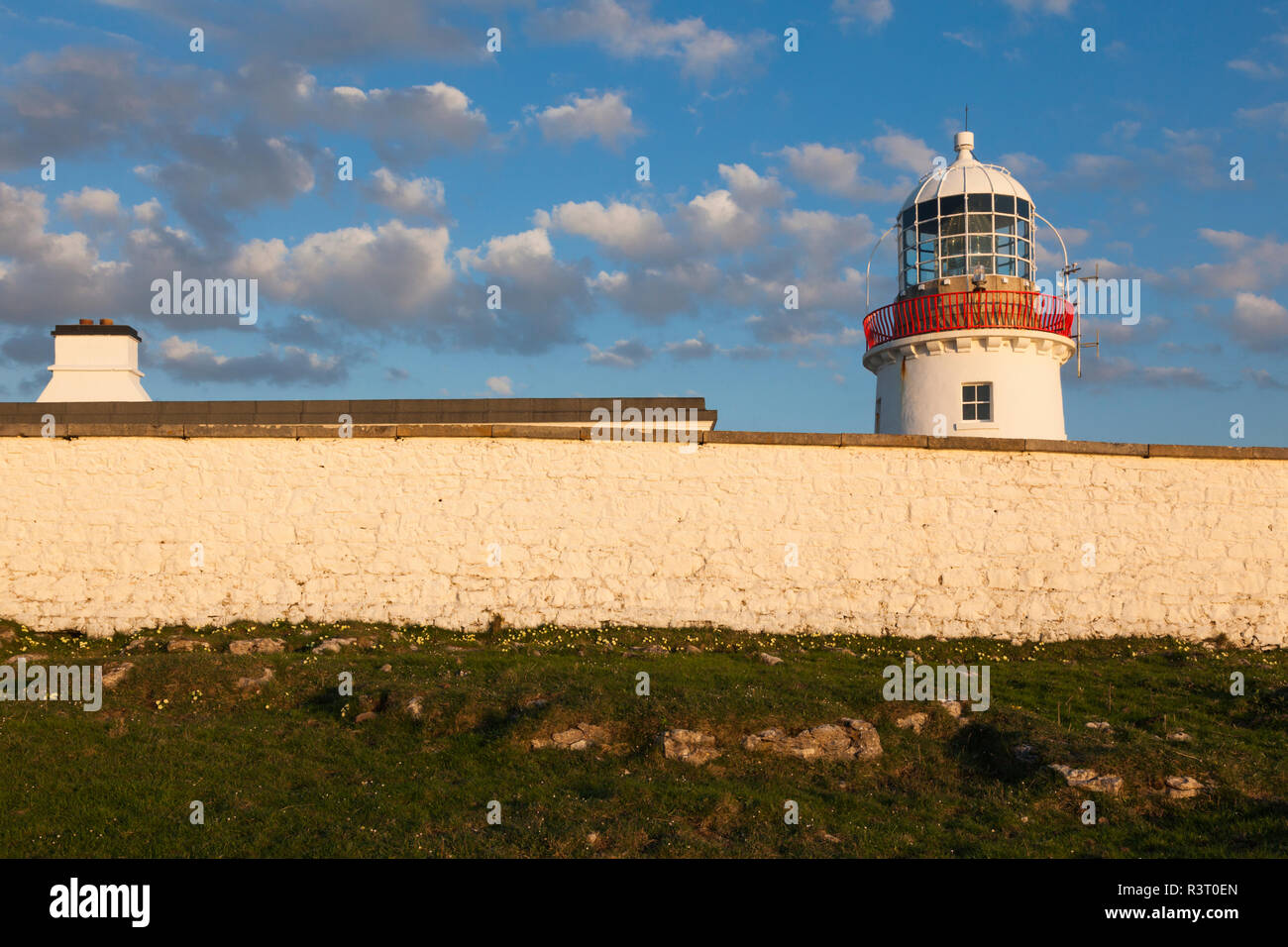 Irland, County Donegal, St. John's Point, St. John's Point Lighthouse, Dämmerung Stockfoto