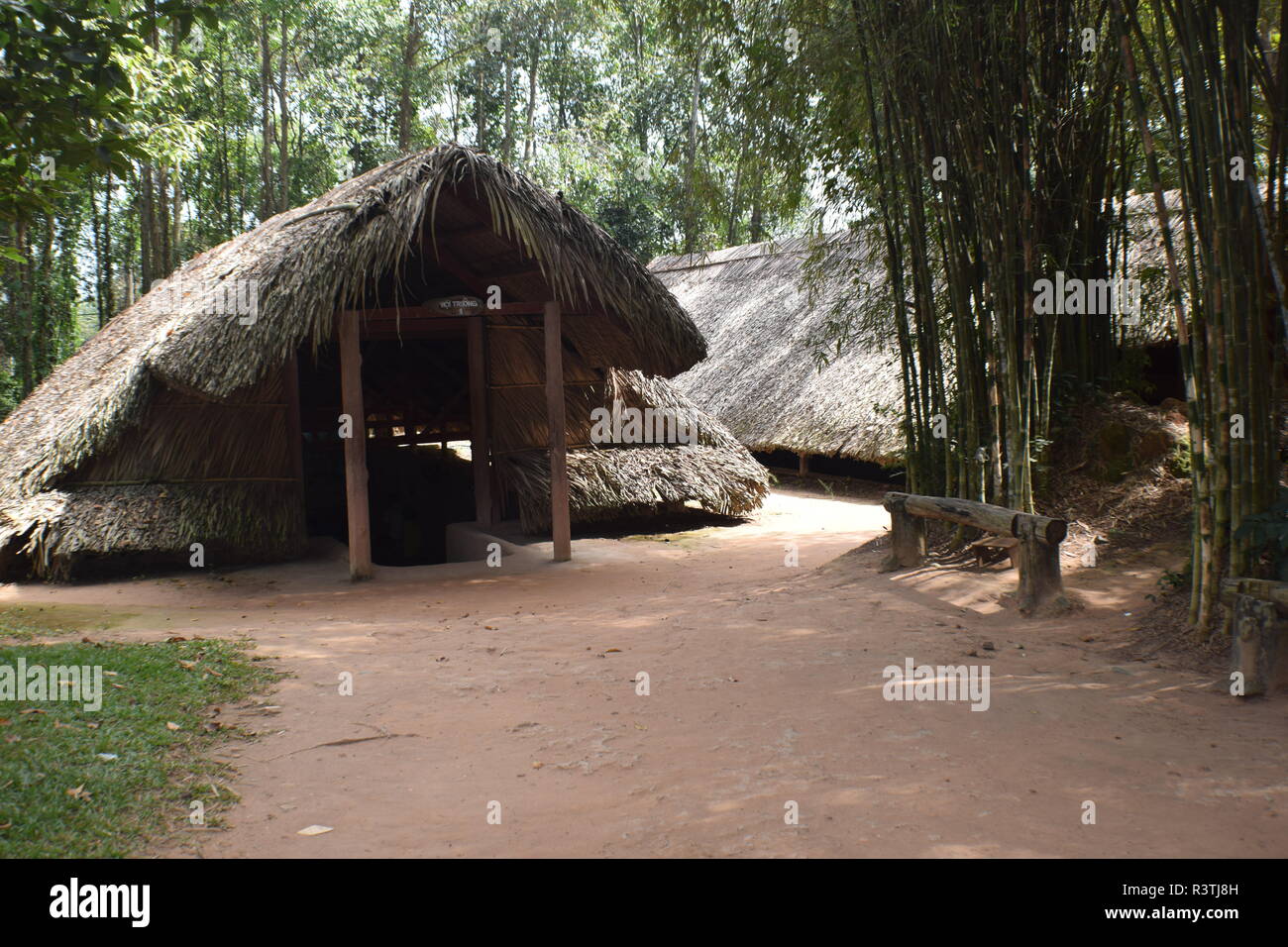 Cu Chi, Vietnam Stockfoto