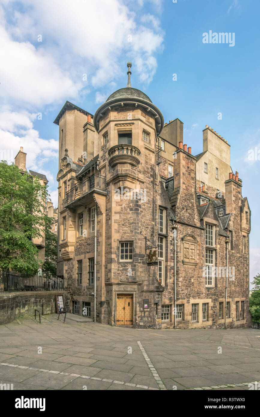 Europa, Großbritannien, Schottland, Edinburgh. Die Royal Mile, das Writers' Museum Stockfoto