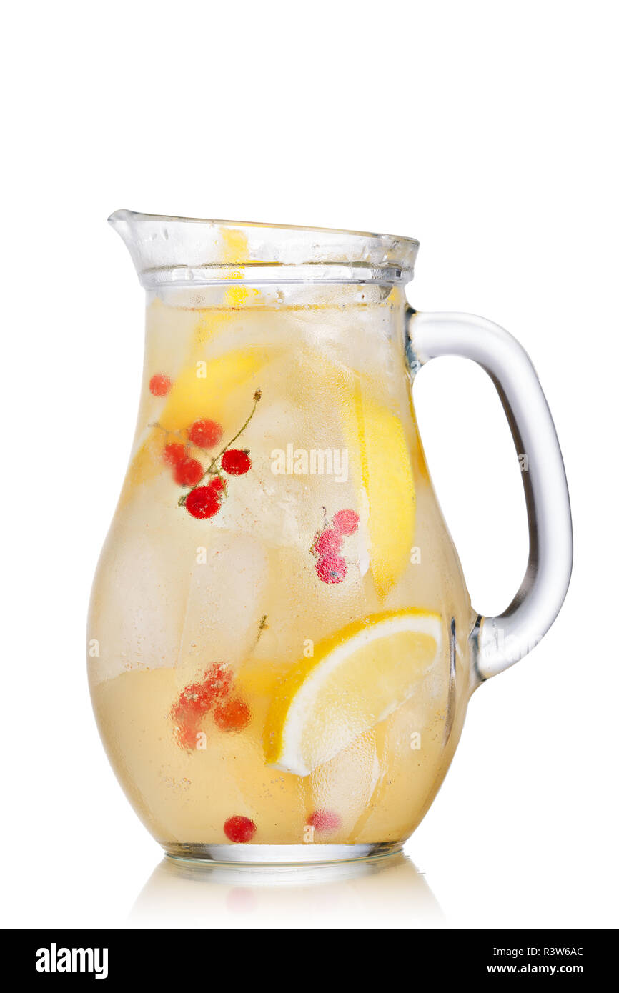 Limonade Krug Stockfotografie Alamy