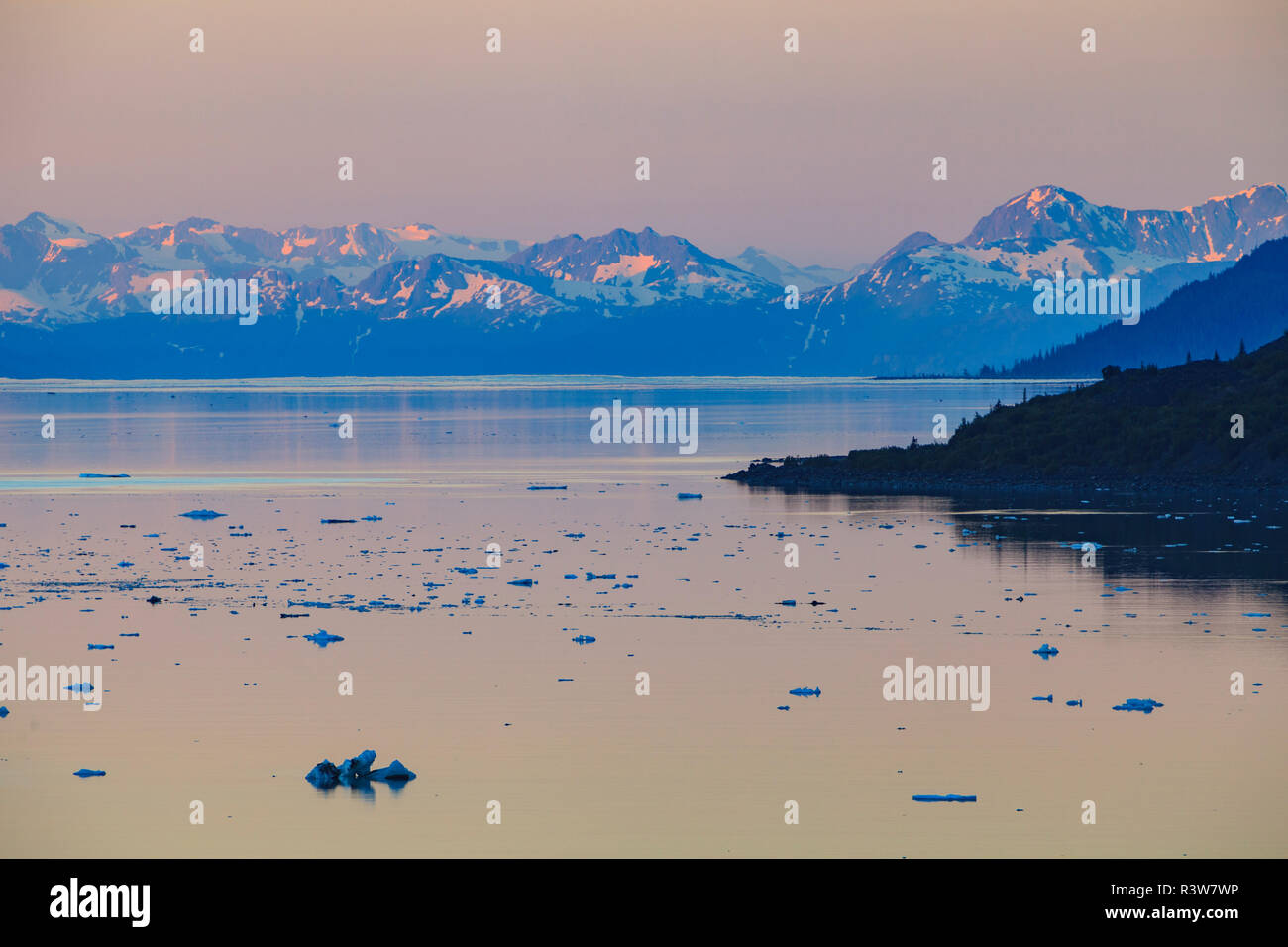 Smith Gletscher, College Fjord, Prince William Sound, Alaska Stockfoto