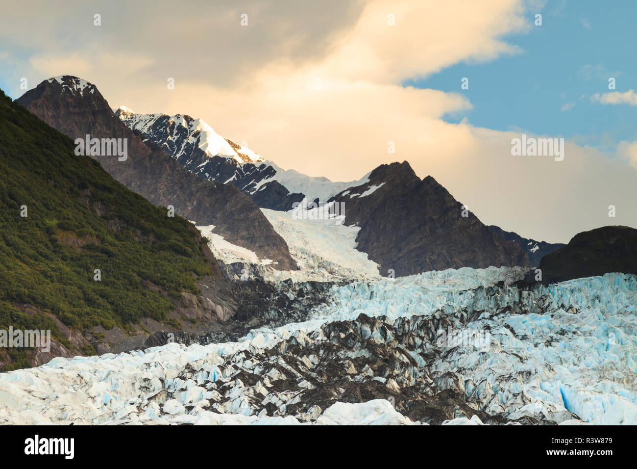 Smith Gletscher, College Fjord, Prince William Sound, Alaska Stockfoto