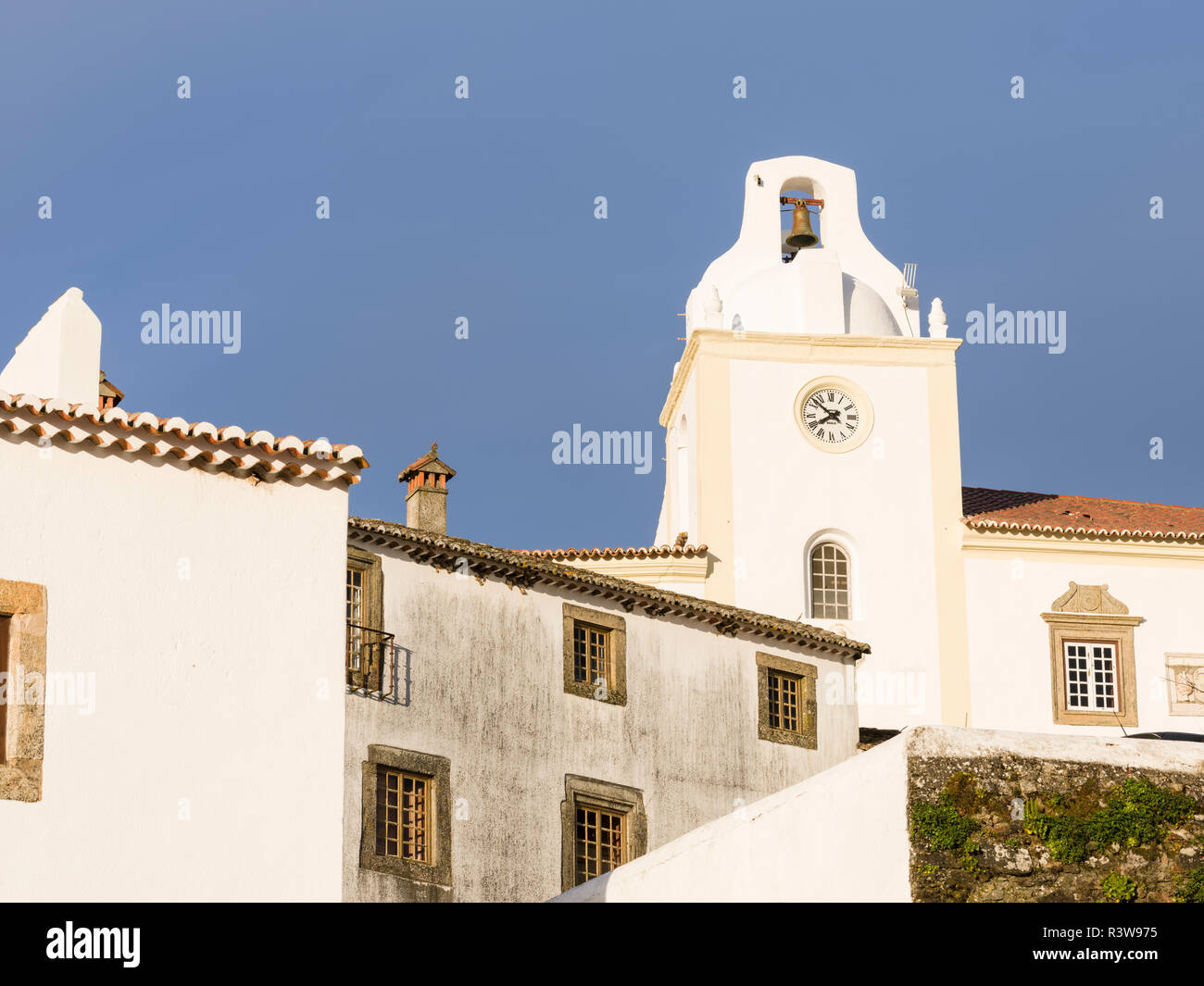 Ohrid einen berühmten mittelalterlichen Bergdorf und touristische Attraktion im Alentejo. Portugal Stockfoto