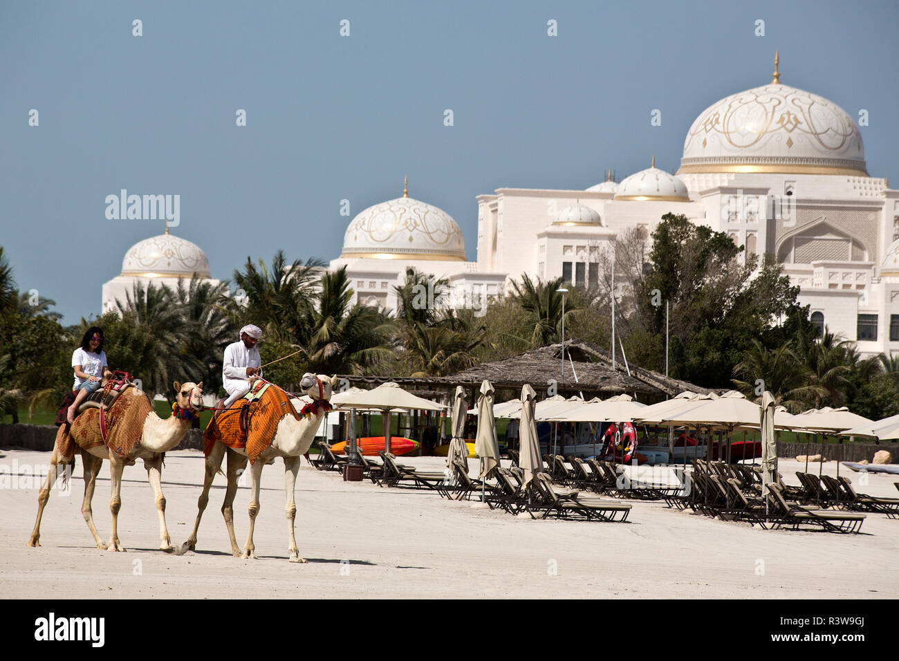 Presidential Palace Abu Dhabi Stockfoto