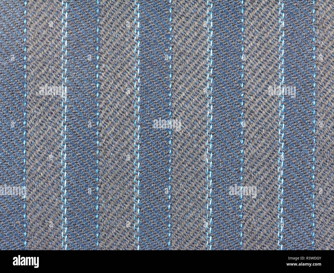 Hellblauer Stoff Hintergrund Stockfoto