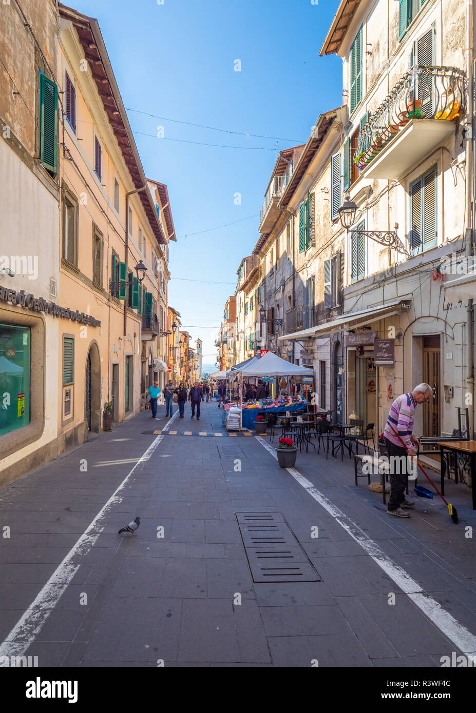 Ariccia (Italien) Eine kleine Stadt von Castelli Romani im