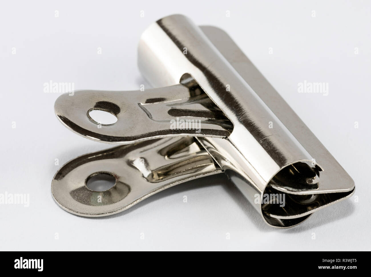 Geschäftsausstattung - Bulldog clip Stockfoto