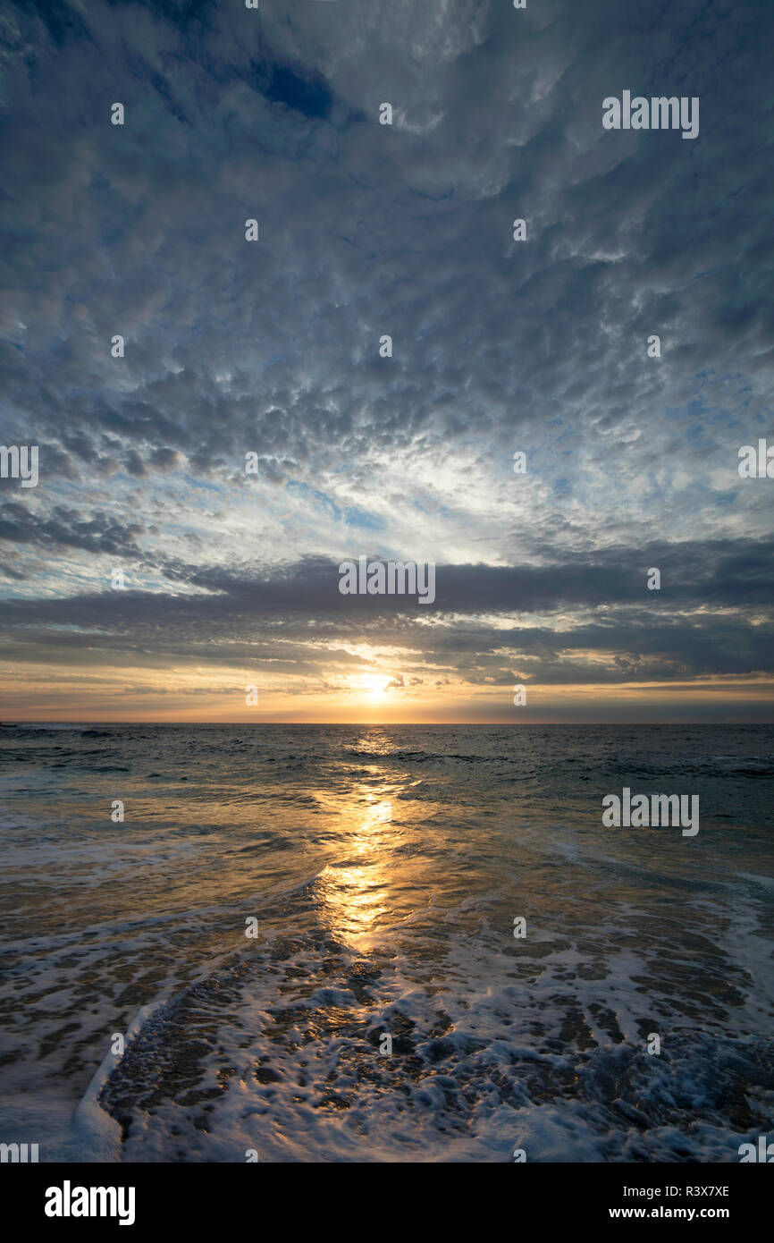 USA, California, La Jolla. Sonnenuntergang über dem Strand. Credit: Christopher Talbot Frank/Jaynes Galerie/DanitaDelimont.com Stockfoto