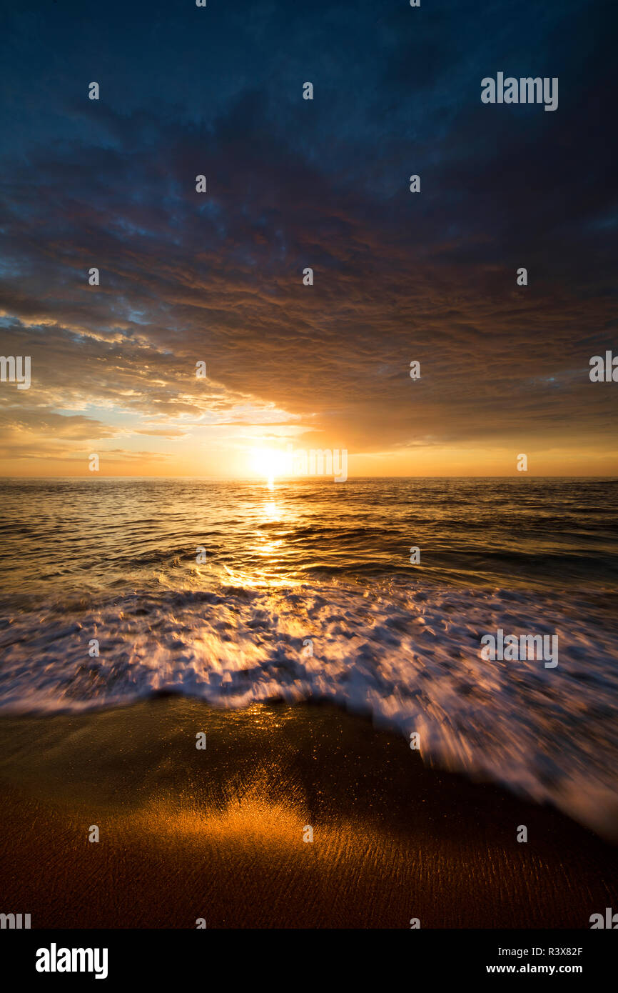 USA, California, La Jolla. Sonnenuntergang über dem Strand. Credit: Christopher Talbot Frank/Jaynes Galerie/DanitaDelimont.com Stockfoto