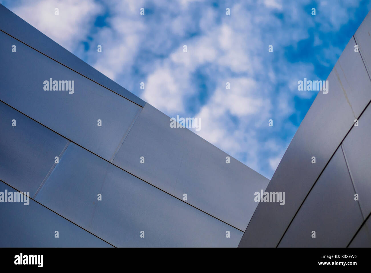 Usa, Kalifornien, Los Angeles, Disney Concert Hall, entworfen von Frank Gehry. Stockfoto