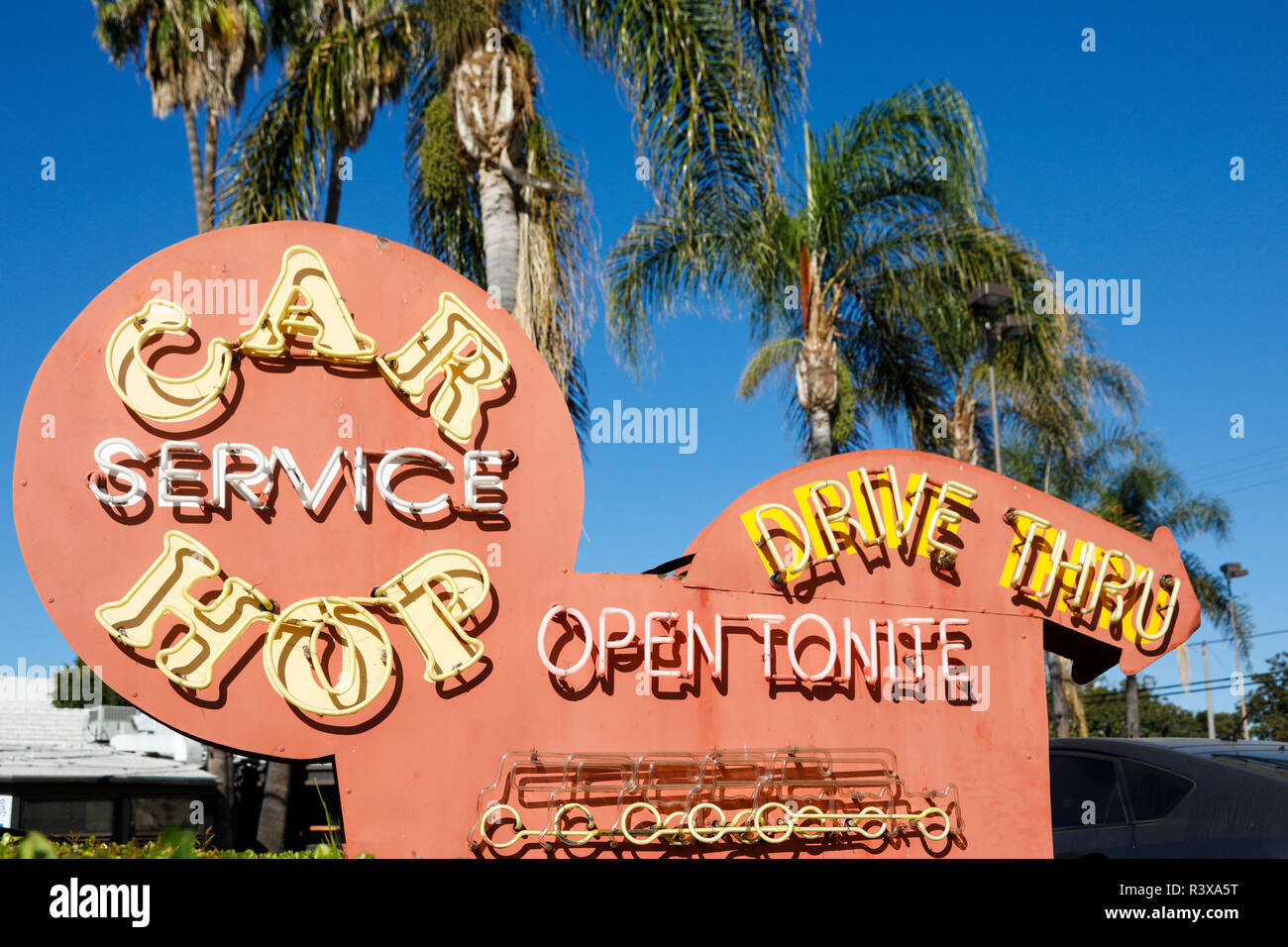 Bob's Big Boy in Burbank, Kalifornien, USA (Redaktionelle nur verwenden) Stockfoto
