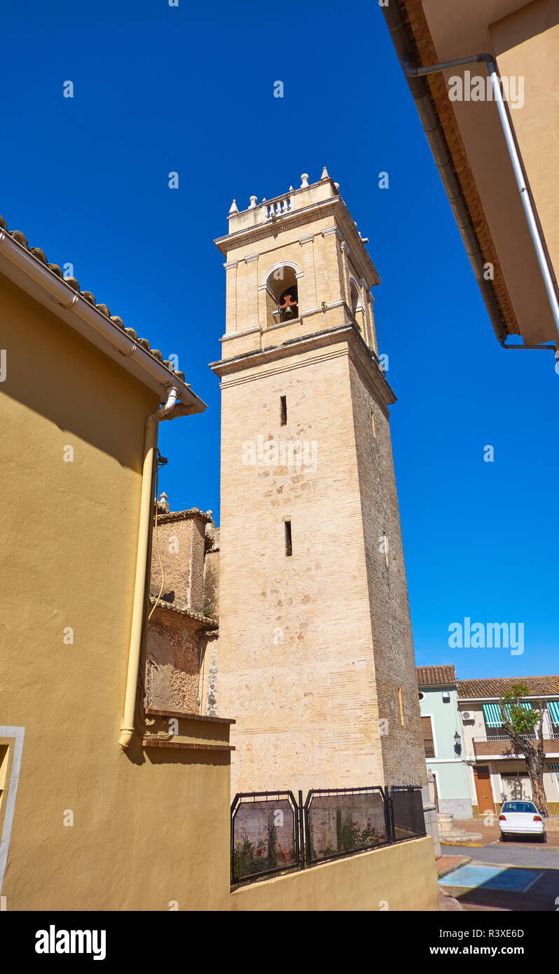 Auch aiacor Ayacor Kirche in der Provinz Valencia in Spanien Stockfoto