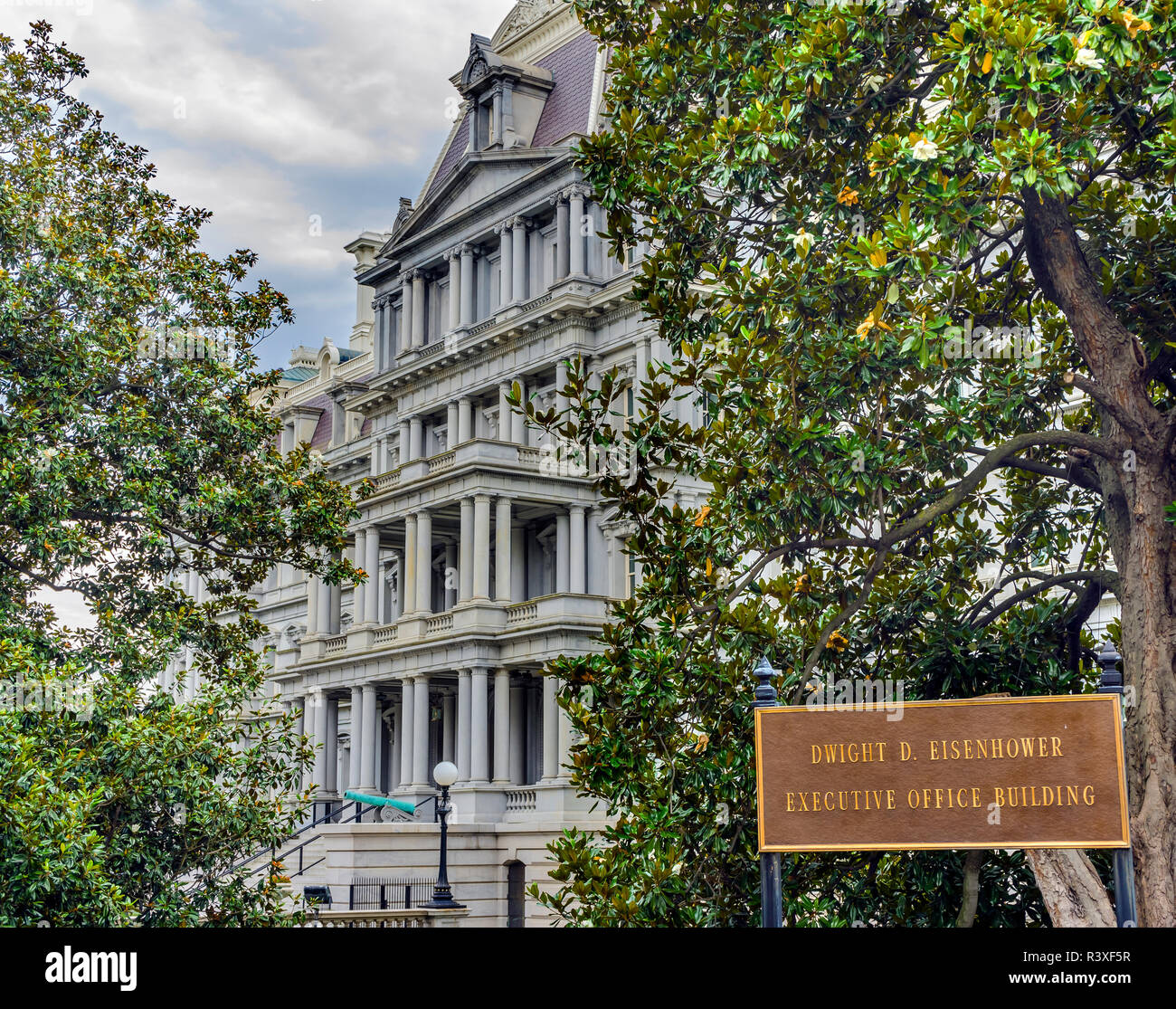 Dwight Eisenhower Gebäude, Vice President's Office, Washington DC. Neben dem Weißen Haus entfernt, von 1871 bis 1888 gebaut Stockfoto