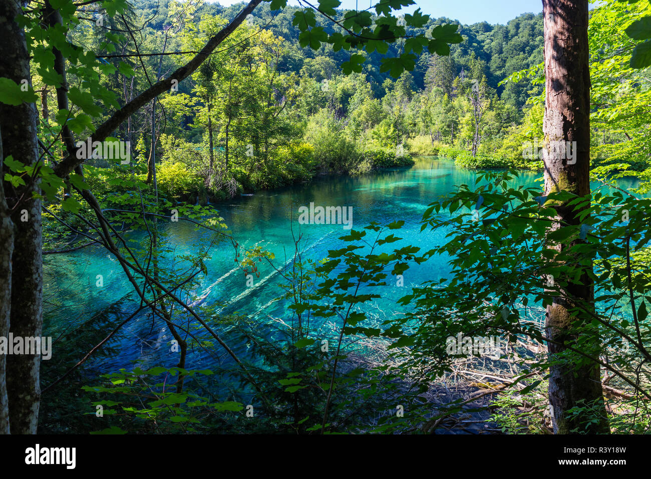 Nationalpark Plitvicer Seen Stockfoto