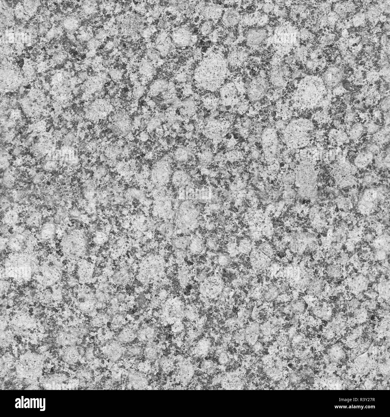Square tile Nahtlose grauer Granit Stein Hintergrund Stockfoto